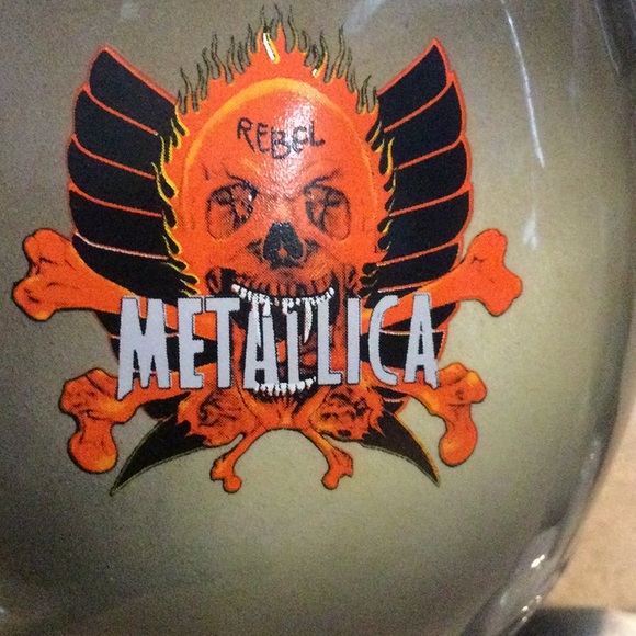 RARE Metallica PusHead Rebel ceramic skull mug - Picture 7 of 9